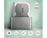 Axagon ADSA-DC, USB-C 5Gbps - 2x SATA 6G 2.5"/3.5" SSD/HDD - 1353417 - zdjęcie 7